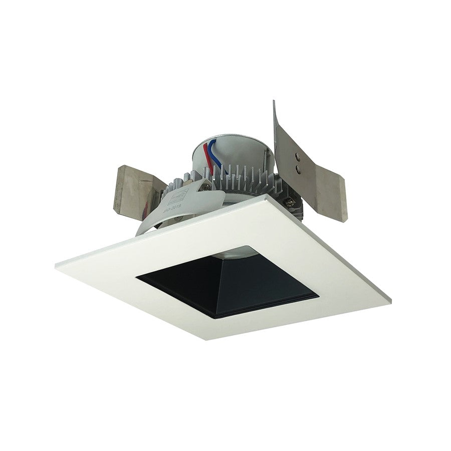 Nora 5" Cobalt Click Sq Retro Rfl/Sq, 3500K 750lm Blk/Wht - NLCBC2-55635BW-ALE4