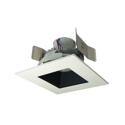 Nora 5" Cobalt Click Sq Retro Rfl/Sq, 4000K 1000lm Blk/Wht - NLCBC2-55640BW-10