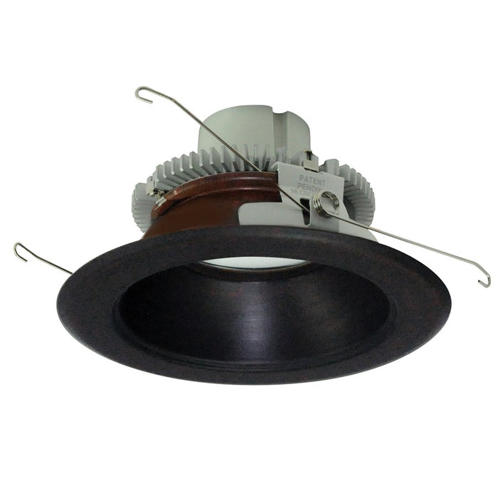 Nora 6" Cobalt Click RD Retro Reflect, 12W/2700K, BZ/FL - NLCBC2-65127BZBZ-10