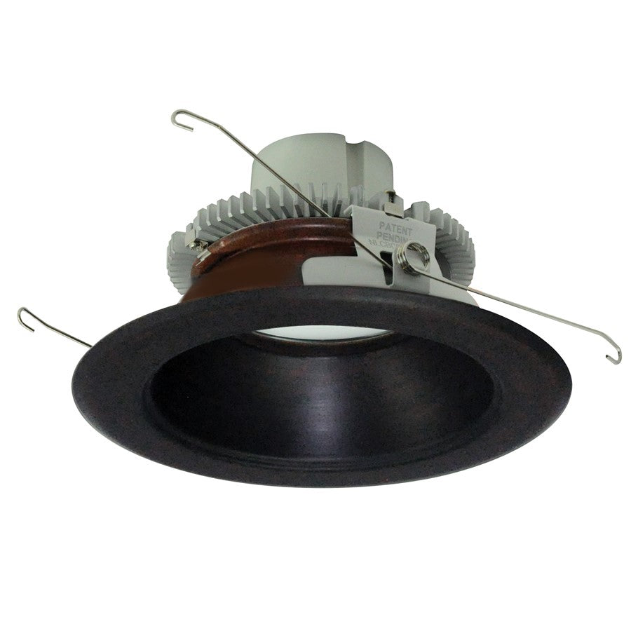 Nora 6" Cobalt Click RD Retro Reflect, 12W/2700K, BZ/FL - NLCBC2-65127BZBZ-10