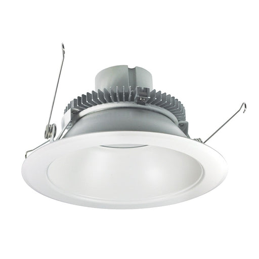 Nora 6" Cobalt Click RD Retro Reflect, 10W/2700K, MWH/Flange - NLCBC2-65127MPW-A