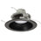 Nora 6" Cobalt Click RD Retro Reflect, 10W/3000K, BK/Flange - NLCBC2-65130BB-A