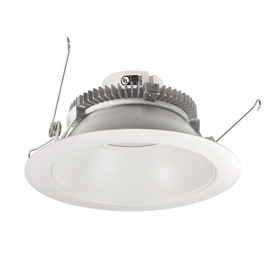 Nora 6" Cobalt Click Rnd Retro Rfl, Wht, Wht - NLCBC2-651TWWW-10