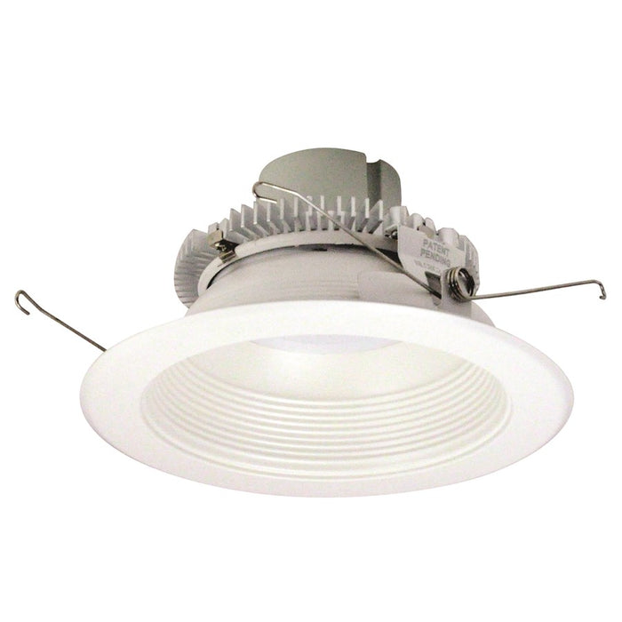 Nora 6" Cobalt Click RD Retrofit Baffle, 10W/2700K, WH Flange - NLCBC2-65227WW-A