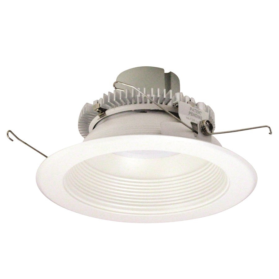 Nora 6" Cobalt Click RD Retrofit Baffle, 10W/2700K, WH Flange - NLCBC2-65227WW-A