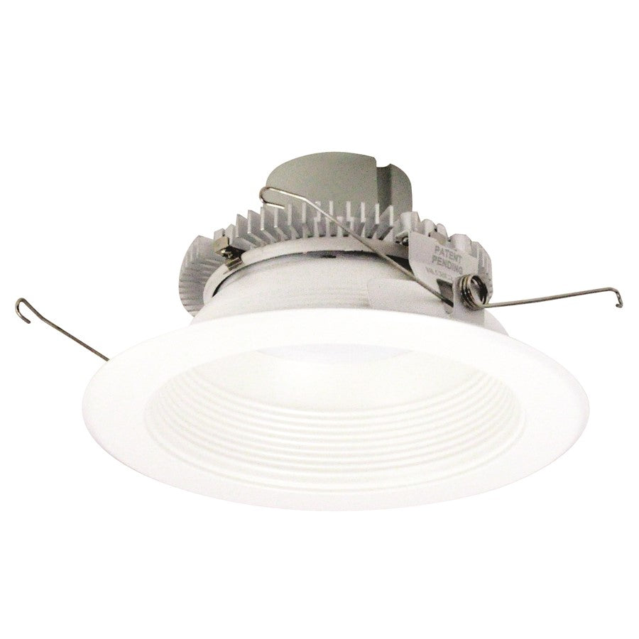 Nora 6" Cobalt Click RD Retro Baffle, 12W/3500K, MWH FL - NLCBC2-65235MPW-10