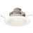 Nora 6" CC RD Retro Baf, 12W/40K, WH/WH FL, PW Emer - NLCBC2-65240WW-10LE4EM