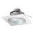 Nora 6" CC SQ Retro Ref/RD Aper, 12W/3000K, HZ/WH FL - NLCBC2-65330HZW-10