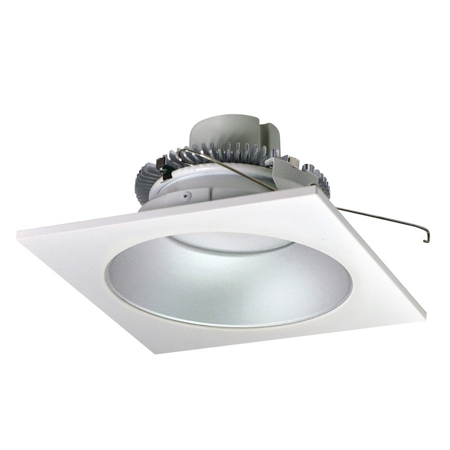 Nora 6" CC SQ Retro Ref/RD Aper, 12W/3000K, HZ/WH FL - NLCBC2-65330HZW-10