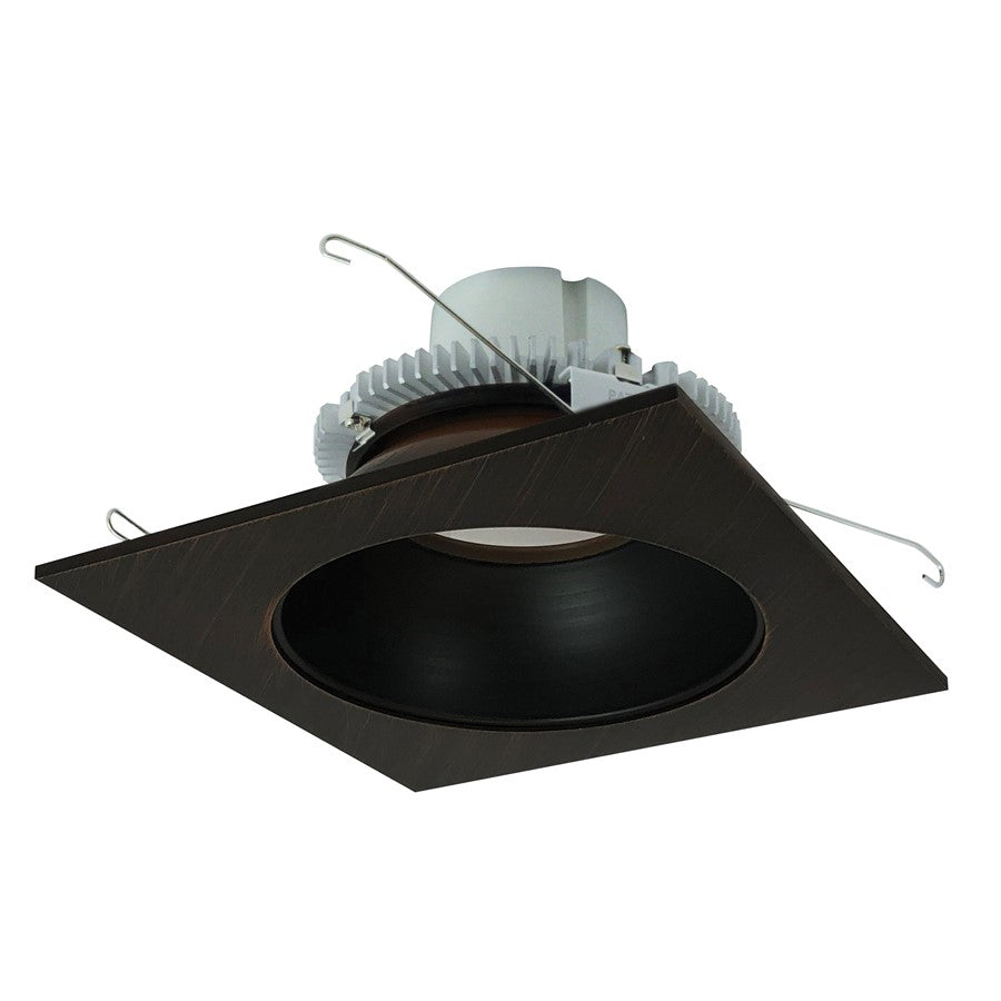 Nora 6" Cobalt Click Sq Retro Rfl/Rnd, 3500K 750lm Brz - NLCBC2-65335BZBZ-ALE4