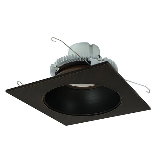 Nora 6" Cobalt Click Sq Retro Rfl/Rnd, 4000K 1000lm Brz - NLCBC2-65340BZBZ-10