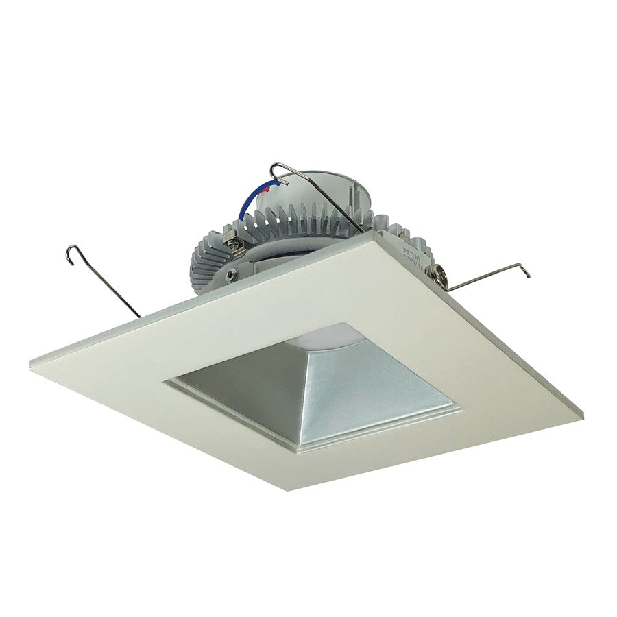 Nora 6" Cobalt Click Sq Retro, 2700K EM, Haze/Wht - NLCBC2-65627HZW-10LE4EM