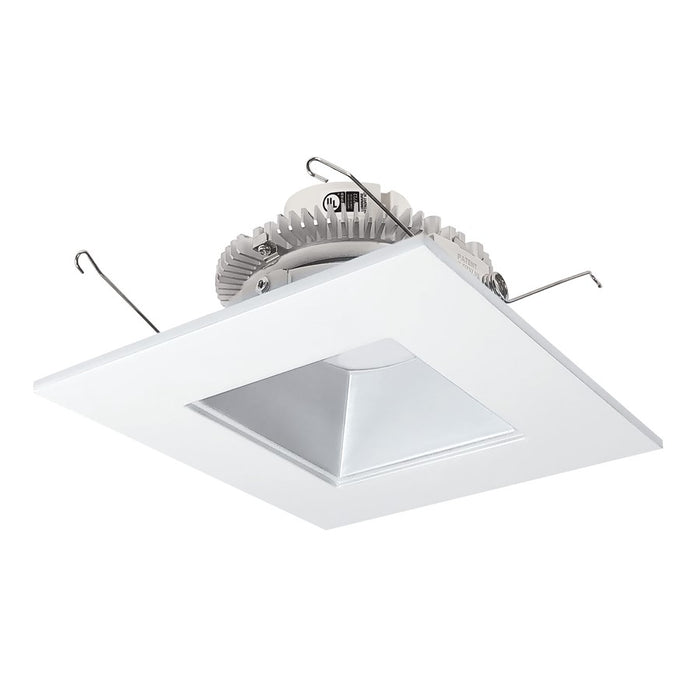 Nora 6" Cobalt Click Sq Retro Rfl/Sq Ap, Haze/Wht - NLCBC2-656TWHZW-10
