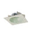 Nora 4" Cobalt Shlw High Lmn LED Trim, Sq/Rnd Rfl, 3000K, Wht - NLCBS-4531230WW