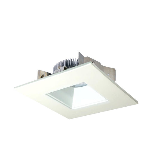 Nora 4" Cobalt Shlw High Lmn LED Trim, Sq/Sq, 2700K, MPW - NLCBS-4568527MPW