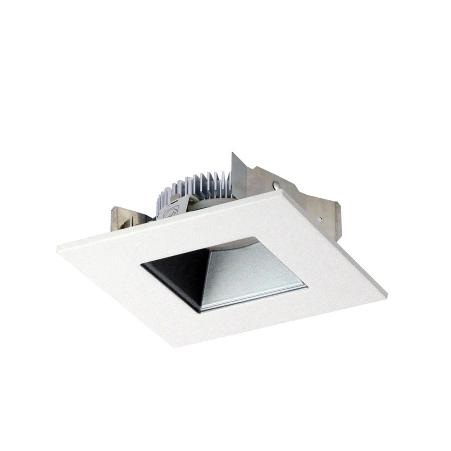 Nora 4" Cobalt Shlw High Lmn LED Trim, 3000K, Haze/Wht - NLCBS-4568530HZW