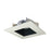 Nora 4" Cobalt Shlw High Lmn LED Trim, Sq/Sq, 3500K, Blk/Wht - NLCBS-4568535BW