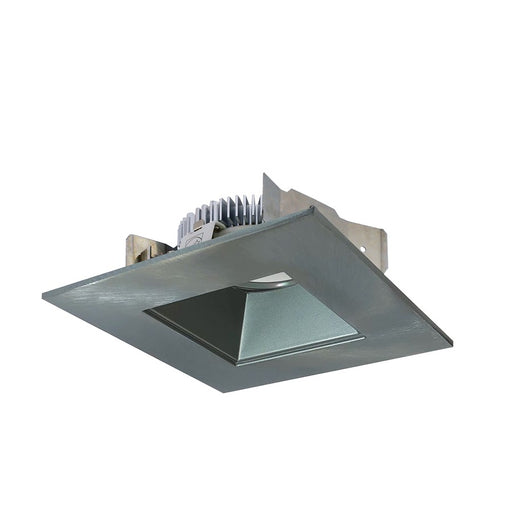 Nora 4" Cobalt Shlw High Lmn LED Trim, 3500K, Natural Metal - NLCBS-4568535NN