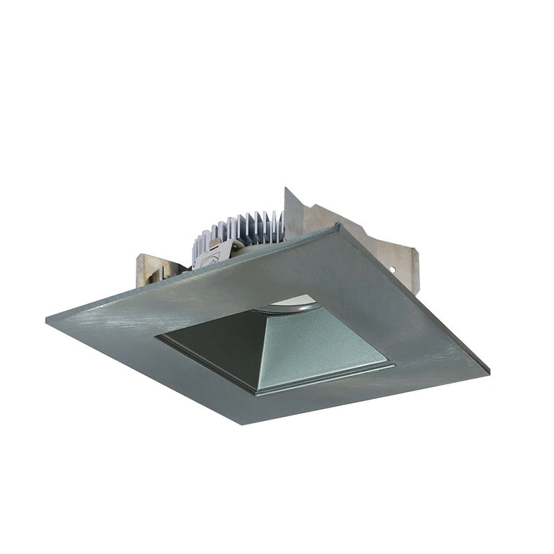 Nora 4" Cobalt Shlw High Lmn LED Trim, 4000K, Natural Metal - NLCBS-4568540NN