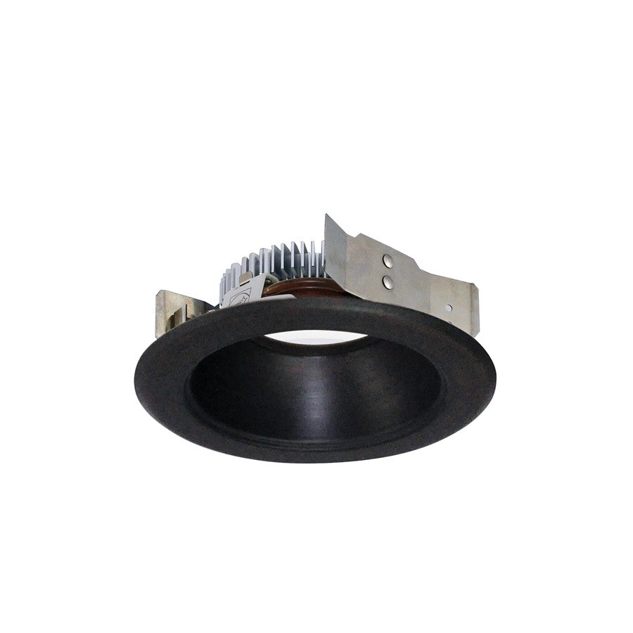 Nora 4" Cobalt Shlw High Lmn LED Trim, Rnd Rfl, 3500K, Brz - NLCBS-4W511235BZ