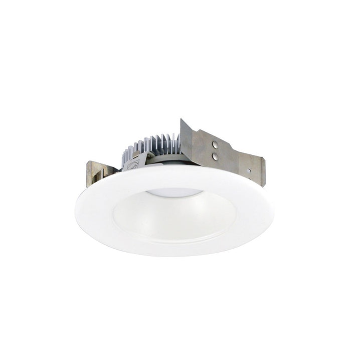 Nora 4" Cobalt Shlw High Lmn LED Trim, Rnd Rfl, 3500K, MPW - NLCBS-4W511235MPW