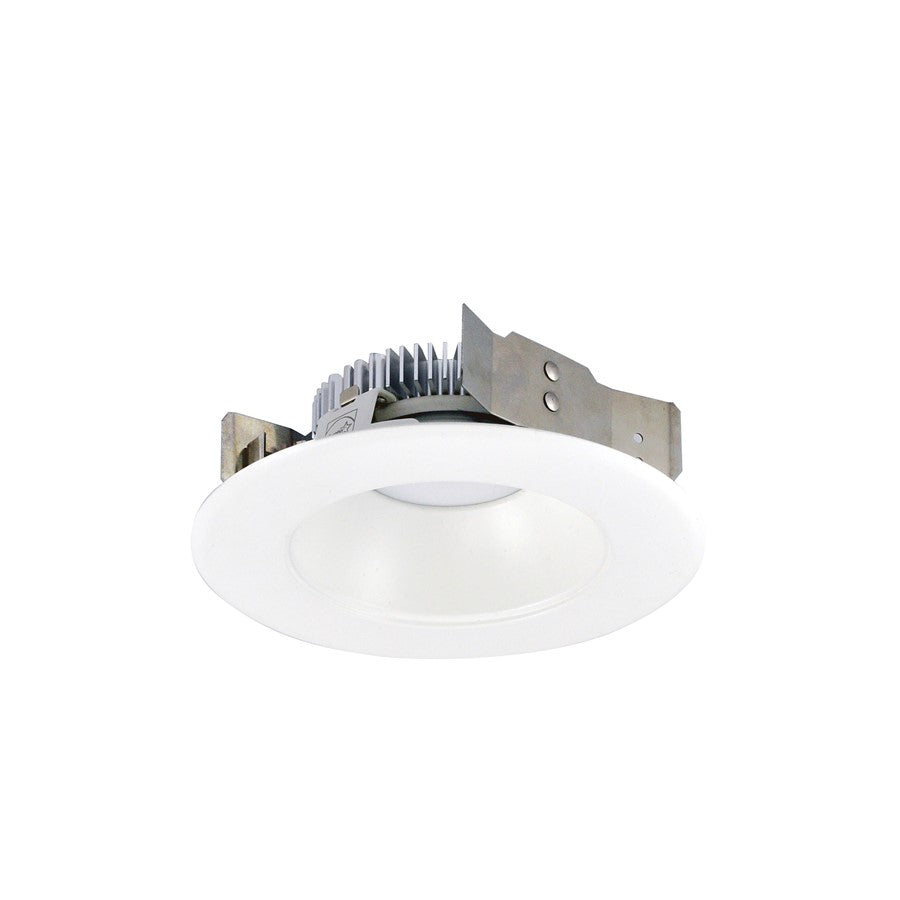 Nora 4" Cobalt Shlw High Lmn LED Trim, Rnd Rfl, 3500K, MPW - NLCBS-4W511235MPW