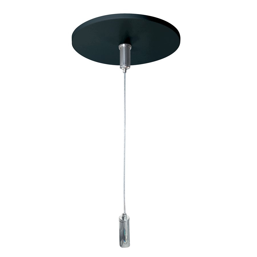 Nora Lighting 8' Aircraft Mounting Kit for L-Line Direct Series, Bk - NLIN-CCB