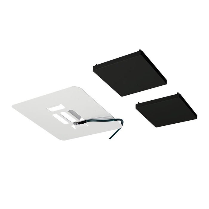Nora Srf Mt Kit for L-Line Direct, Wht/Blk Caps, Blk - NLIN-JBCB