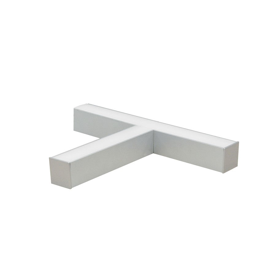 Nora "T" Shaped L-Line LED Direct Lin w/CCT, 4000K, Alum - NLIN-T1040A