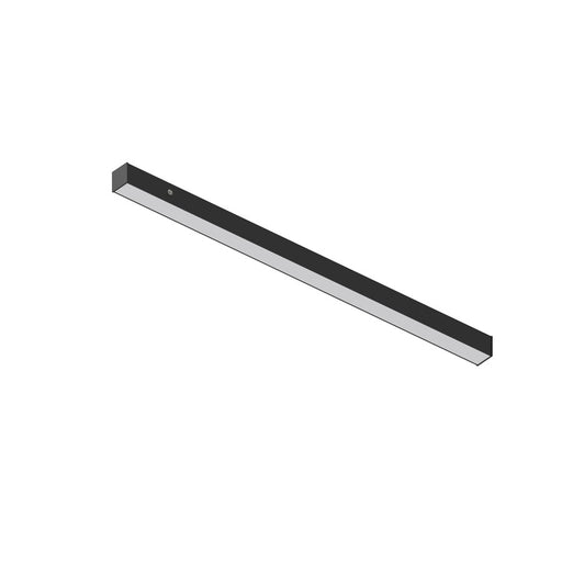 Nora 4' L-Line LED Direct Lin w/Sel Wattage/CCT/Emerg, Blk - NLINSW-4334B-EM