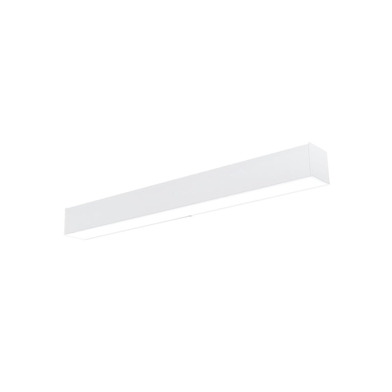 Nora 4' L-Line LED Direct Linear/Selectable Wattage/CCT/White - NLINSW-4334W