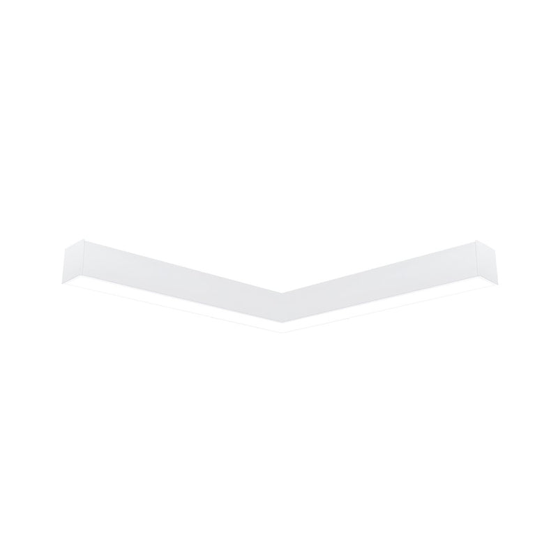 Nora "L" Shaped L-Line LED Direct Lin/Selectable Wattage/CCT/WH - NLINSW-L334W
