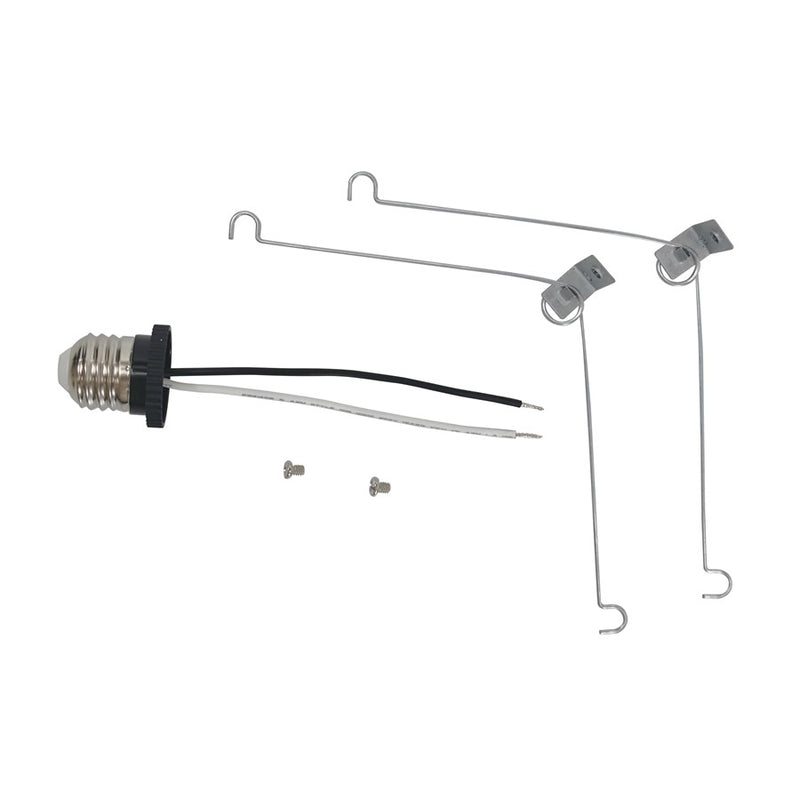 Nora 5"/6" Ac T24 Opal Recessed Accessory Kit, Unfinished - NLOPAC-56RECKIT-2