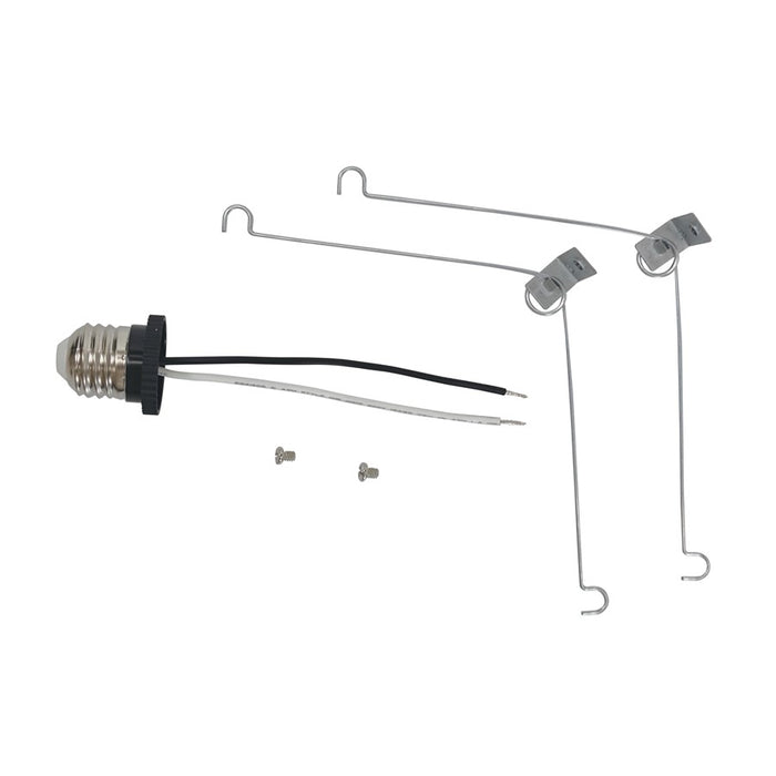 Nora 5"/6" Ac T24 Opal Recessed Accessory Kit, Unfinished - NLOPAC-56RECKIT-2