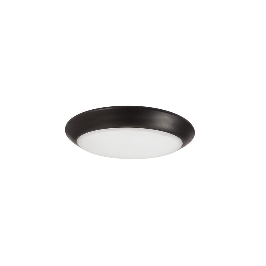 Nora 4" Ac T24 Opal LED Surface Mount, 850Lm/13W/4000K, BZ - NLOPAC-R4T2440BZ