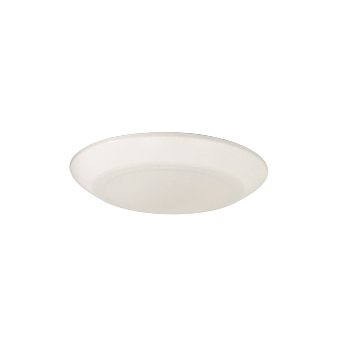 Nora 4" Ac T24 Opal LED Surface Mount, 850Lm/13W/4000K, White - NLOPAC-R4T2440W
