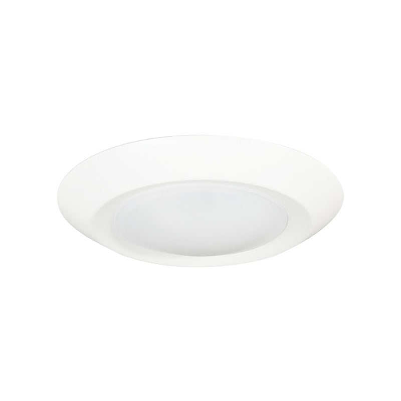 Nora 6" Regressed Ac Opal LED Surf Mt, 950Lm/13W/4000K, WH - NLOPAC-R6REGT2440W