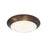 Nora 6" Ac T24 Opal LED Surface Mount, 1050Lm/16W/2700K, BZ - NLOPAC-R6T2427BZ