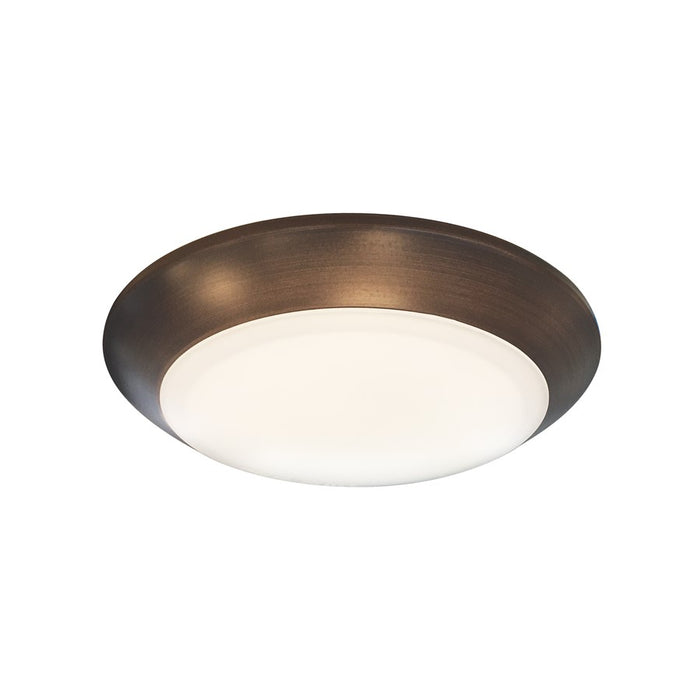 Nora 6" Ac T24 Opal LED Surface Mount, 1050Lm/16W/2700K, BZ - NLOPAC-R6T2427BZ