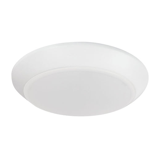 Nora 8" Ac Opal LED Surface Mount, 2150Lm/30W/4000K, White - NLOPAC-R8T2440W
