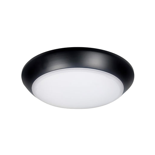 Nora 8" AC Opal LED Surface Mount, 2150lm/30W, 5000K, Black - NLOPAC-R8T2450B