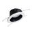 Nora 6" Sloped LED Retro Bfl, Blk, Blk Baffle Rfl/Wht Flg - NLRS-612L1TWB