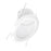Nora 6" Super Sloped LED Retro Reflect/16W/4000K, WH/Flange - NLRS-6S11L140W