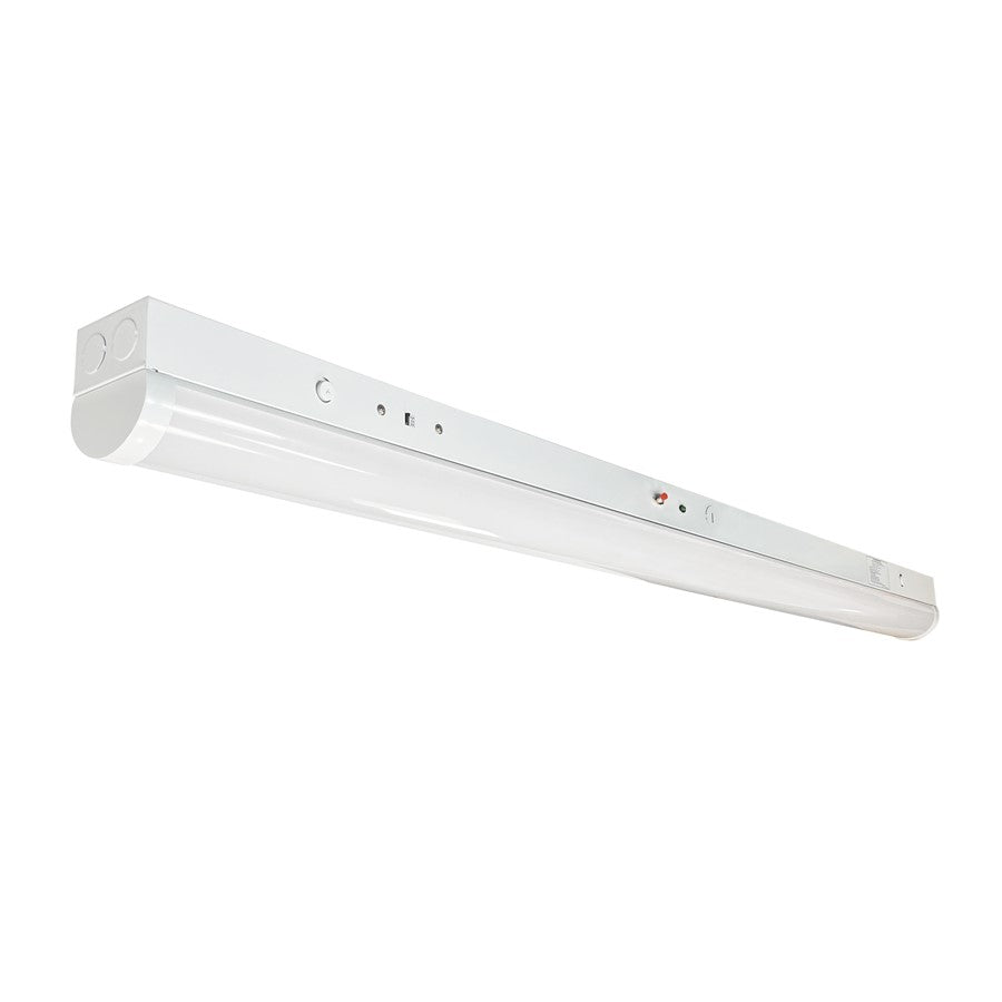 Nora 48" LED Tunable Strip, 3300Lm/24W/30/35/40K/0-10V, WH - NLSTR-4L1334W-MS