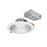 Nora 6" Theia LED Downlight, 1400Lm/15W/Haze/White - NLTH-61TW-HZMPW
