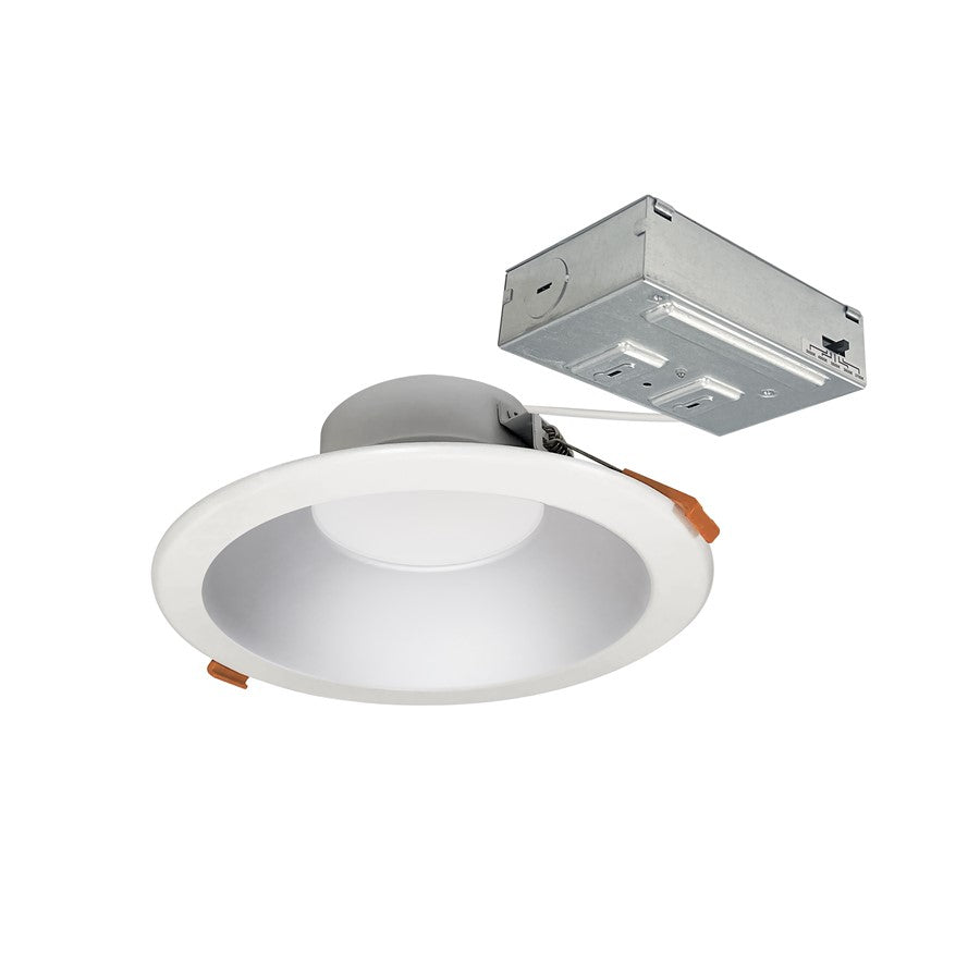 Nora 6" Theia LED Downlight, 120-277V 0-10V/Haze/White - NLTH-61TW-HZMPWLE4