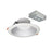 Nora 8" Theia LED Downlight, 120-277V 0-10V/Haze/White - NLTH-81TW-HZMPWLE4