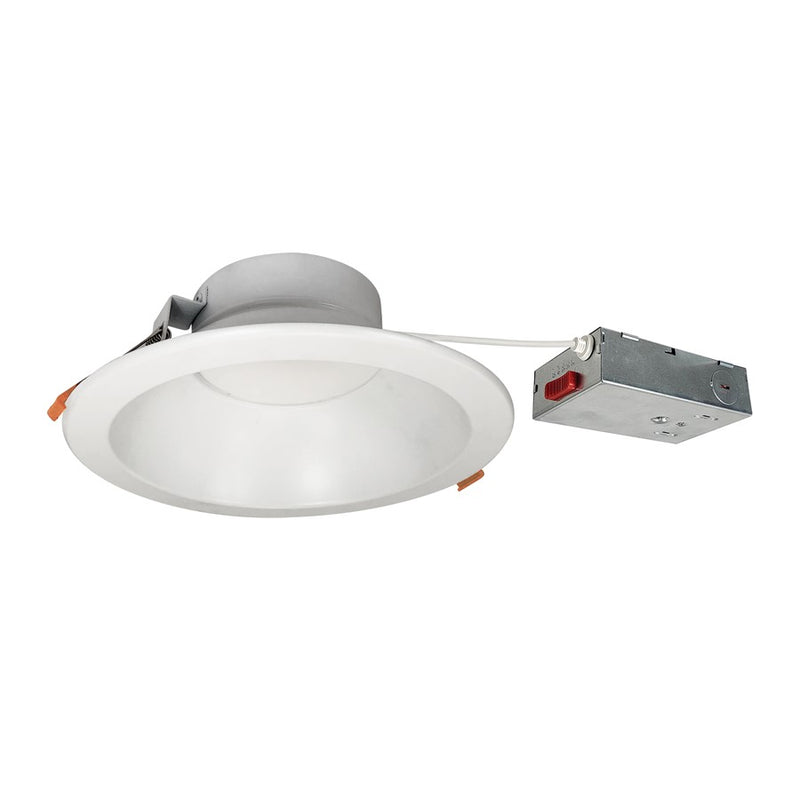 Nora 8" Theia LED Downlight, 120-277V 0-10V/White - NLTH-81TW-MPWLE4