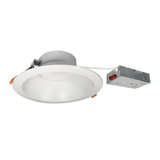 Nora 8" Theia LED Downlight, 120-277V 0-10V/White - NLTH-81TW-MPWLE4