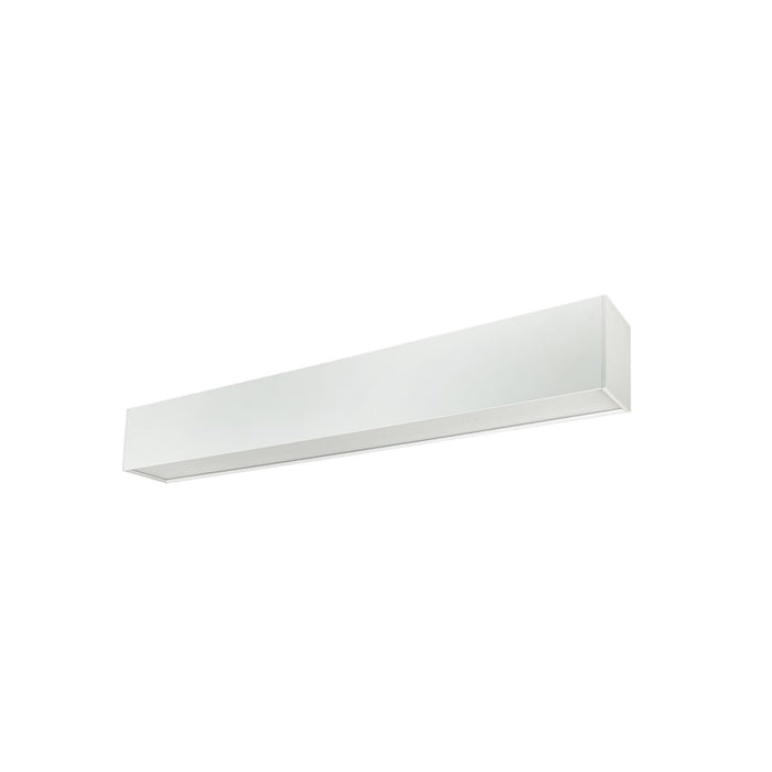 Nora 4' L-Line LED Indirect/Direct Linear, 6152Lm, White - NLUD-4334W